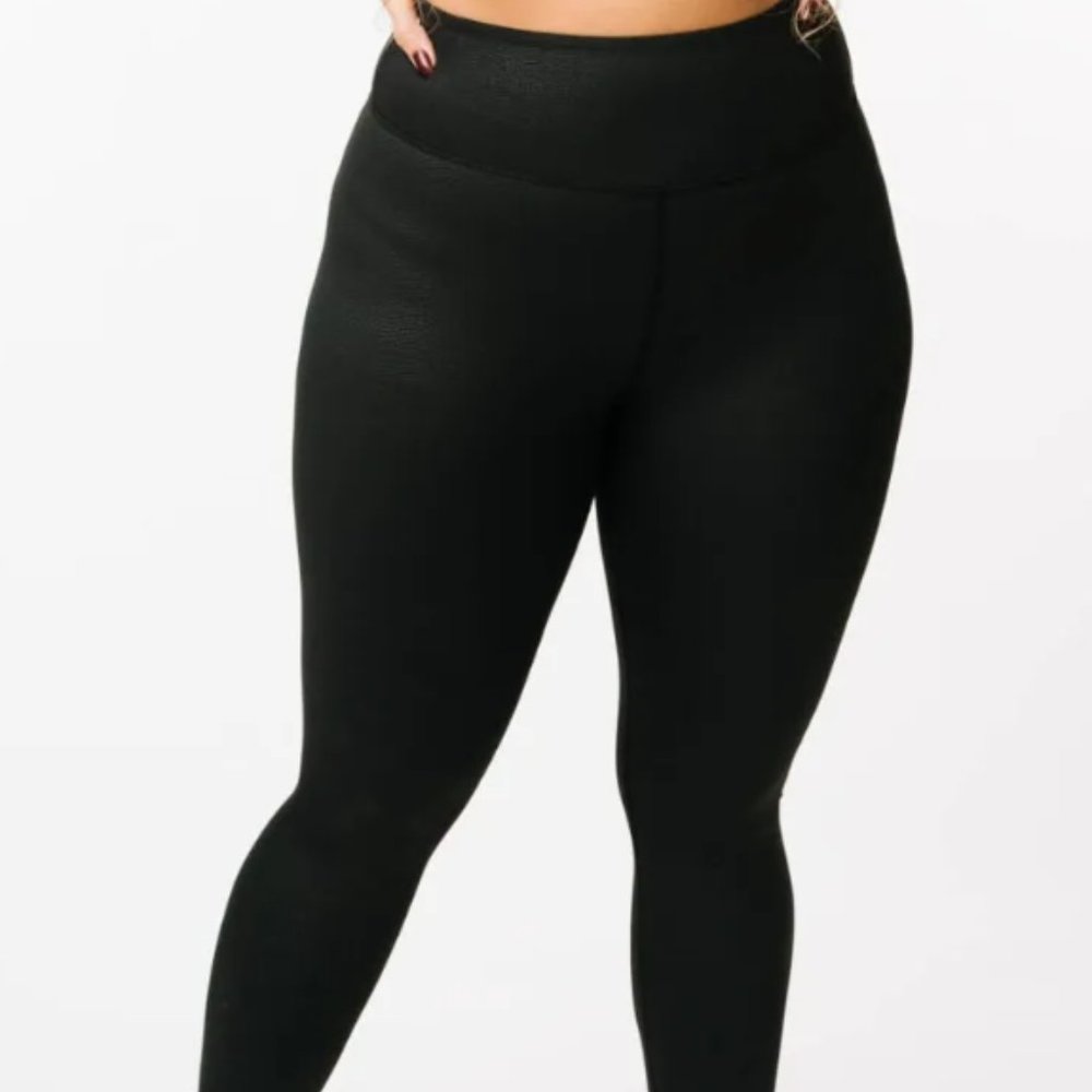 Black Vibrations Light N Tight Hi Rise 7/8 24"